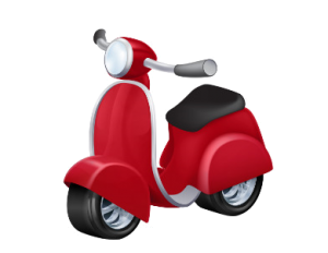 an electric scooter